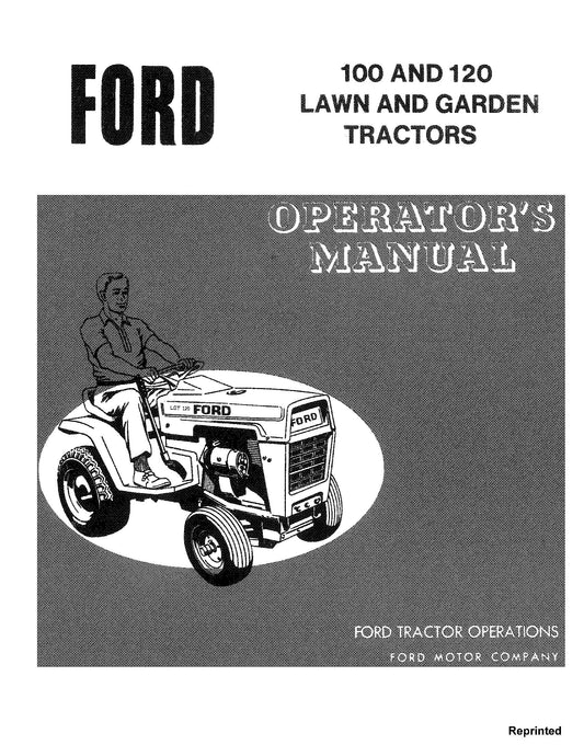 Ford A LGT100,120 BTW 172 & 1276 Operator's Manual (42012020)