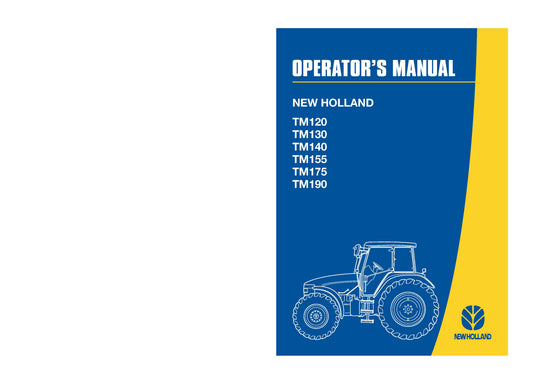 New Holland TM Tractor Operator's Manual (82998443)