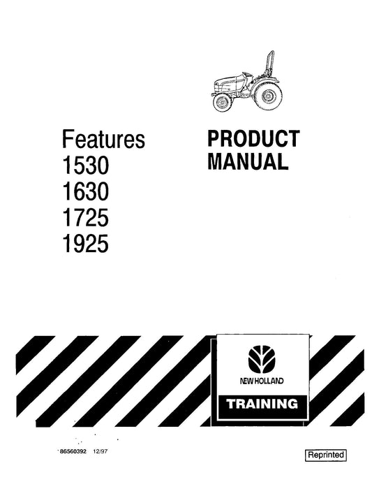 New Holland 1530 1630 1725 1925 Product Manual Operator's Manual (86560392)