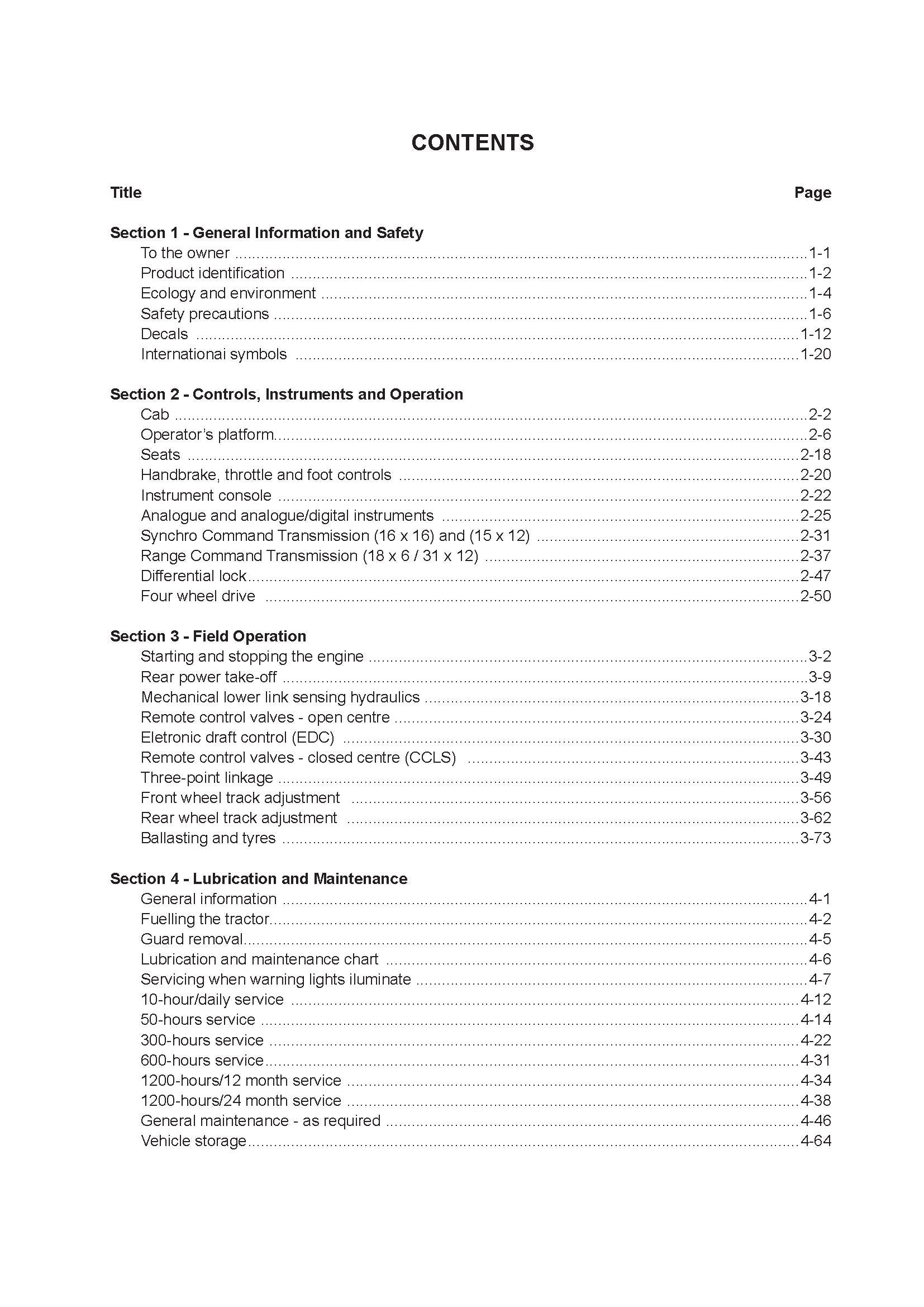 New Holland TM7010, TM7020, TM7030, TM7040, TM7010E, TM7020E, TM7030E, TM7040E Operator's Manual (87663818)