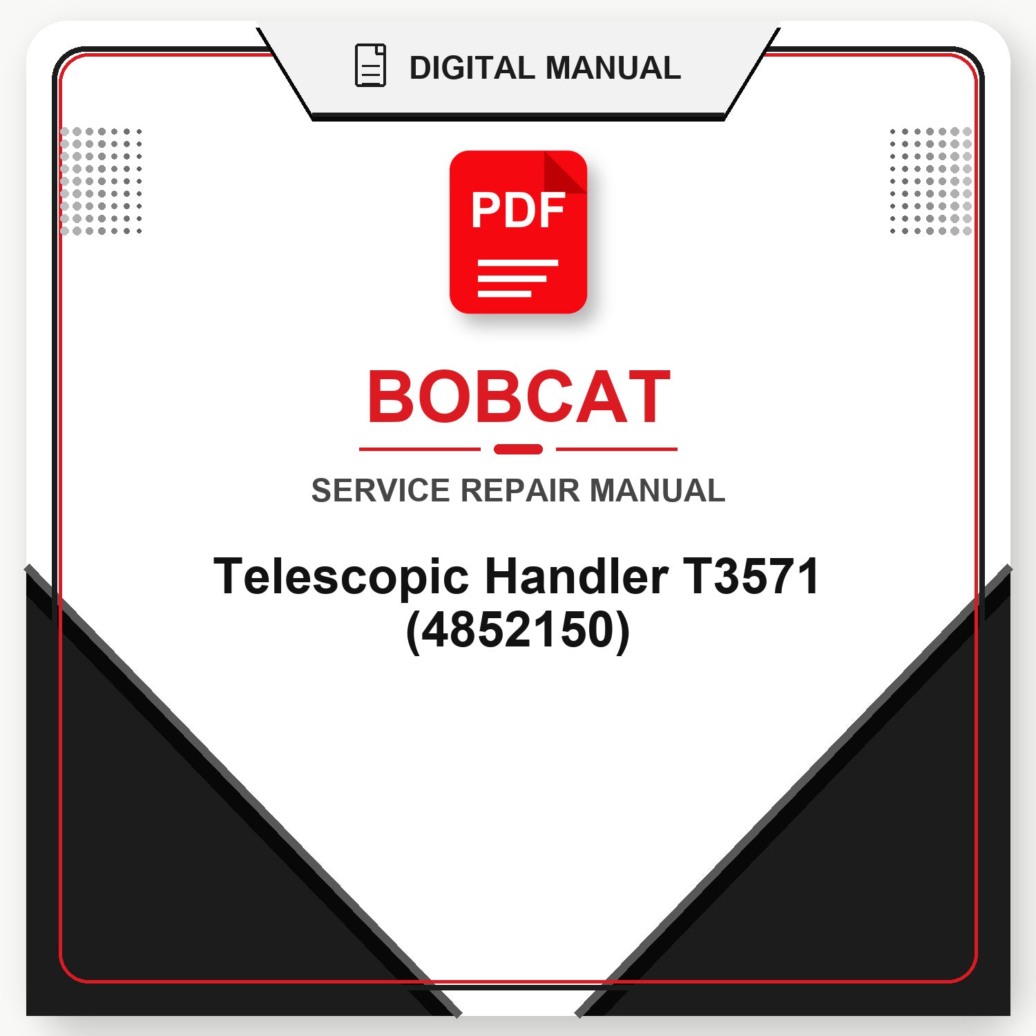 Bobcat Telescopic Handler T3571 Service Repair Manual (4852150)