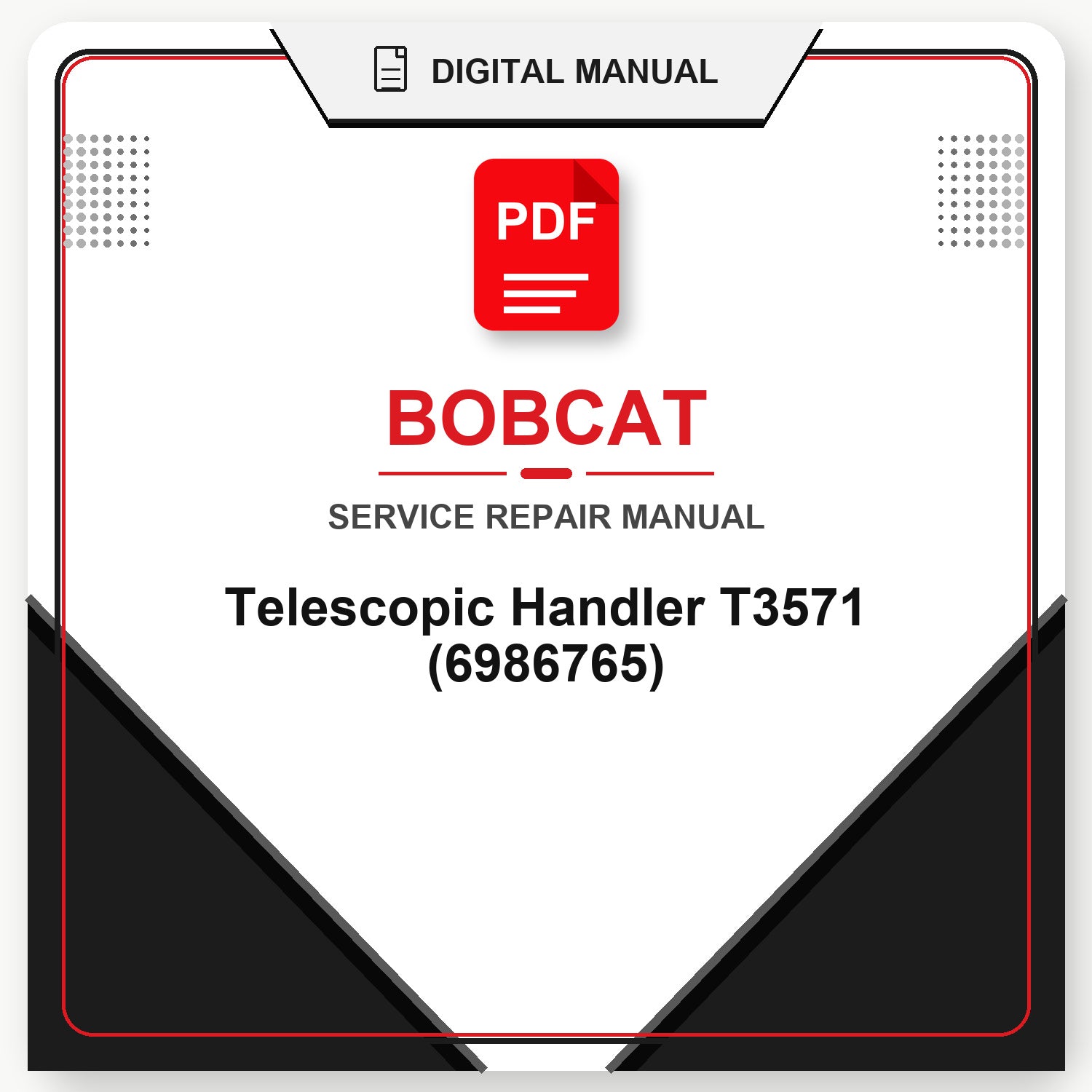 Bobcat Telescopic Handler T3571 Service Repair Manual (6986765)