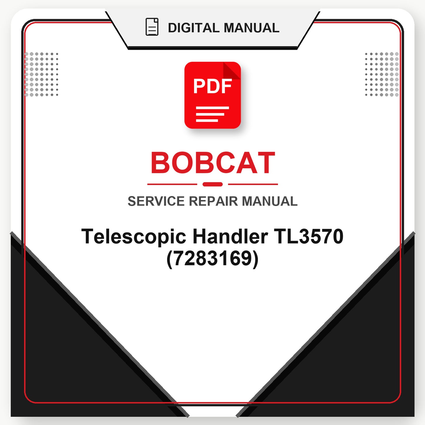 Bobcat Telescopic Handler TL3570 Service Repair Manual (7283169)
