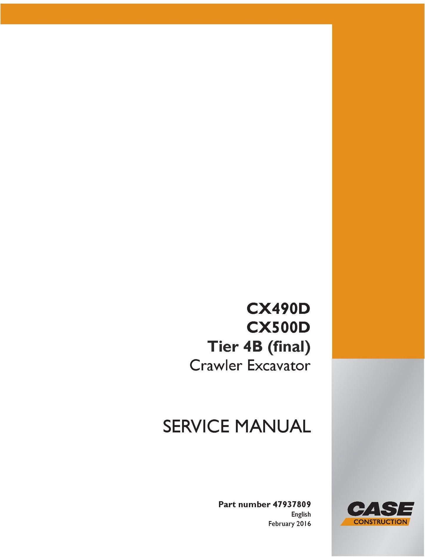 New Holland D170 Tractor De Orugas Service Repair Manual 00007