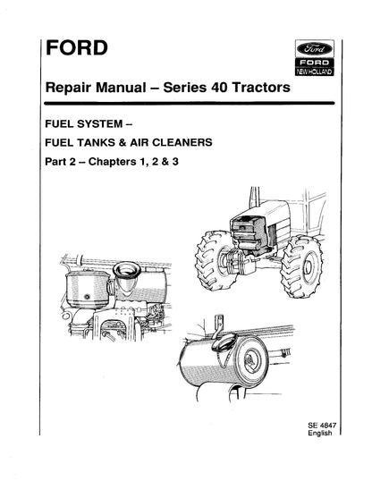 New Holland FORD40 SERIES Tractor Service Manual (40564002)