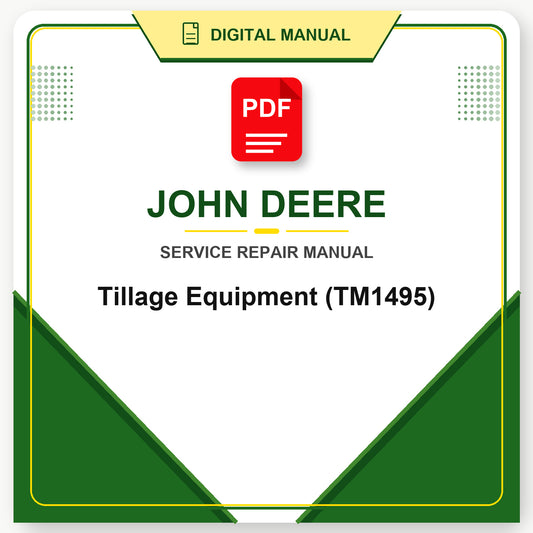 John Deere Tillage Equipment Technical Manual (TM1495)