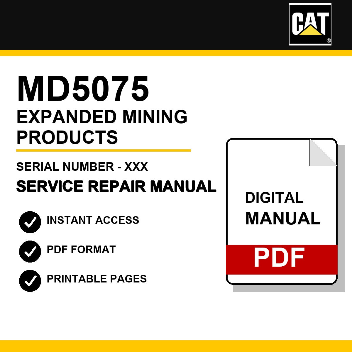 Caterpillar 262C2 Skid Steer Loader Small Serial Number - XXX Service Repair Manual